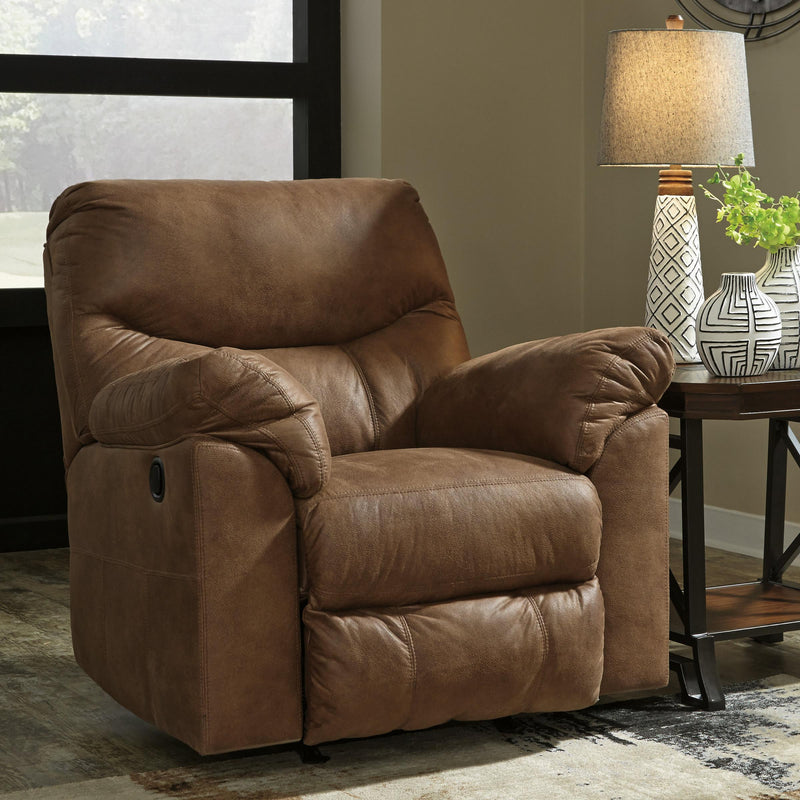  Signature Design by Ashley Boxberg Rocker Leather Look Recliner 3380225 IMAGE 3