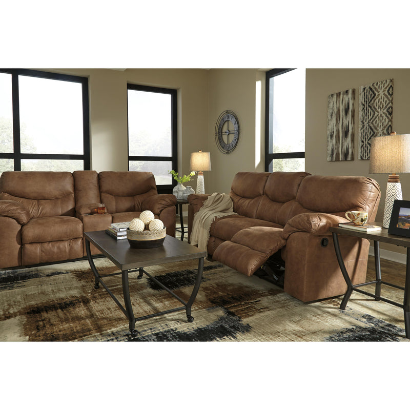  Signature Design by Ashley Boxberg Reclining Leather Look Sofa 3380288 IMAGE 10