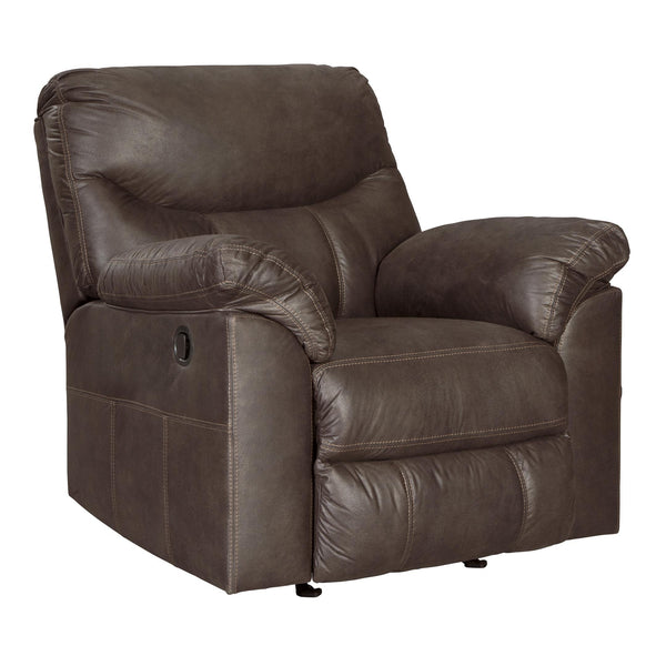  Signature Design by Ashley Boxberg Rocker Leather Look Recliner 3380325 IMAGE 1