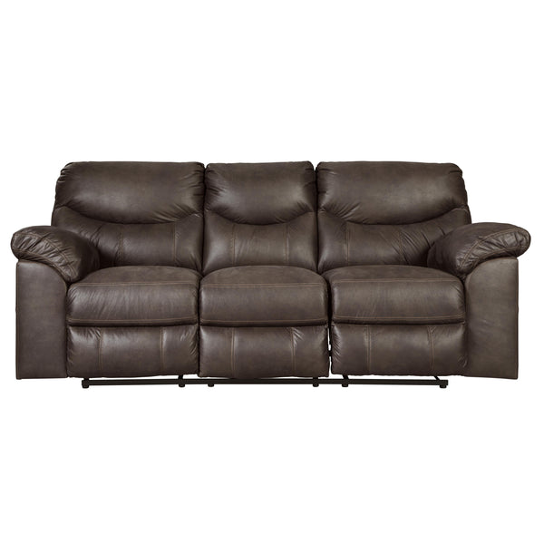  Signature Design by Ashley Boxberg Reclining Leather Look Sofa 3380388 IMAGE 1