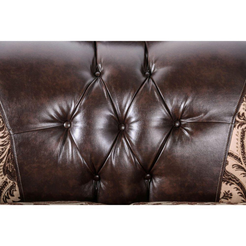 Furniture of America Quirino Stationary Fabric Loveseat SM6415-LV IMAGE 3