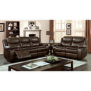 Furniture of America Pollux CM6981BR-LV Love Seat IMAGE 4