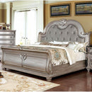  Furniture of America Fromberg California King Upholstered Sleigh Bed CM7670CPN-CK-BED IMAGE 1
