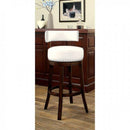 Furniture of America Shirley CM-BR6251WH-24-2PK 25" Bar Stool IMAGE 1