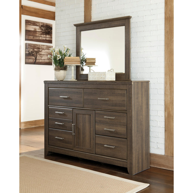 Signature Design by Ashley Juararo B251B42 7 pc Queen Poster Bedroom Set IMAGE 3