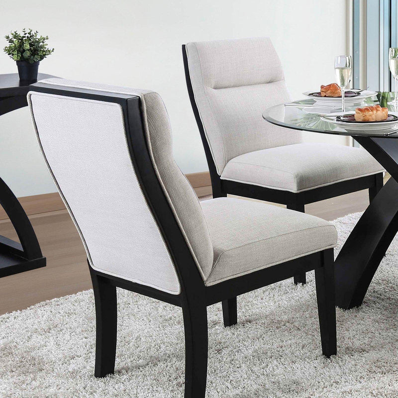 Furniture of America Jasmin CM3393SC-2PK Side Chair IMAGE 2