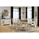  Signature Design by Ashley Realyn Dining Table D743-45 IMAGE 10