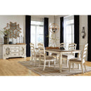  Signature Design by Ashley Realyn Dining Table D743-45 IMAGE 12