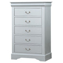 Acme Furniture Louis Philippe 5-Drawer Chest 26736 IMAGE 2