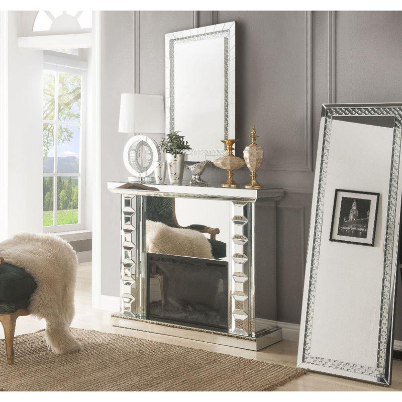 Acme Furniture Dominic Freestanding Electric Fireplace 90202 IMAGE 2