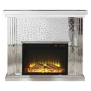 Acme Furniture Nysa Freestanding Electric Fireplace 90204 IMAGE 1