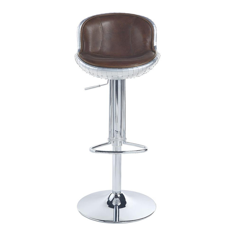 Acme Furniture Brancaster Pub Height Stool 96556 IMAGE 2