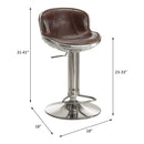 Acme Furniture Brancaster 96556 Adjustable Stool with Swivel IMAGE 8