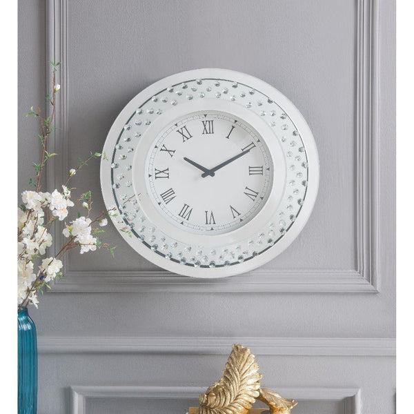 Acme Furniture Nysa 97045 Wall Clock IMAGE 1