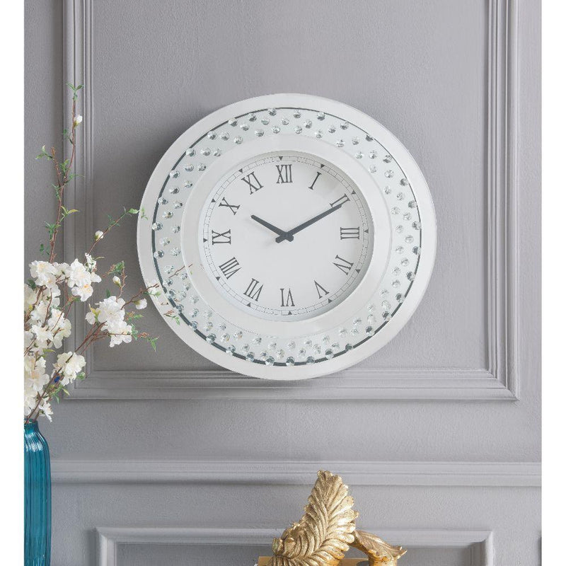 Acme Furniture Nysa 97045 Wall Clock IMAGE 1