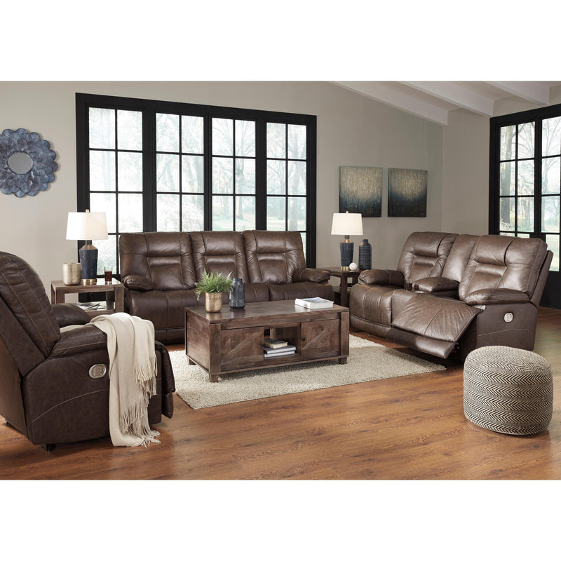  Signature Design by Ashley Wurstrow Power Reclining Leather Match Sofa U5460315 IMAGE 13
