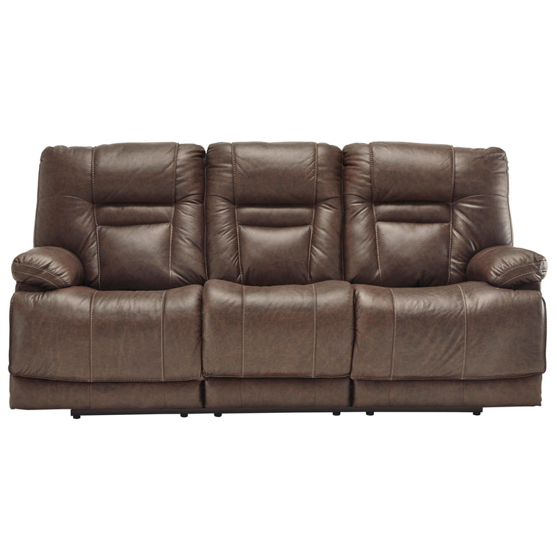  Signature Design by Ashley Wurstrow Power Reclining Leather Match Sofa U5460315 IMAGE 1
