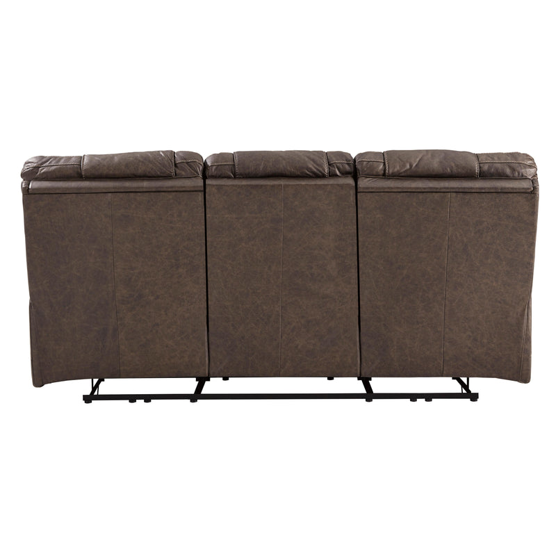  Signature Design by Ashley Wurstrow Power Reclining Leather Match Sofa U5460315 IMAGE 4