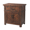  Elements International Jax 1-Drawer Nightstand JX600NS IMAGE 1