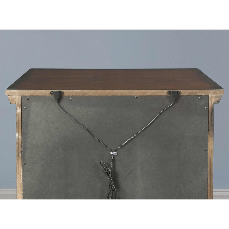  Elements International Kingston 3-Drawer Nightstand KT600NS IMAGE 6