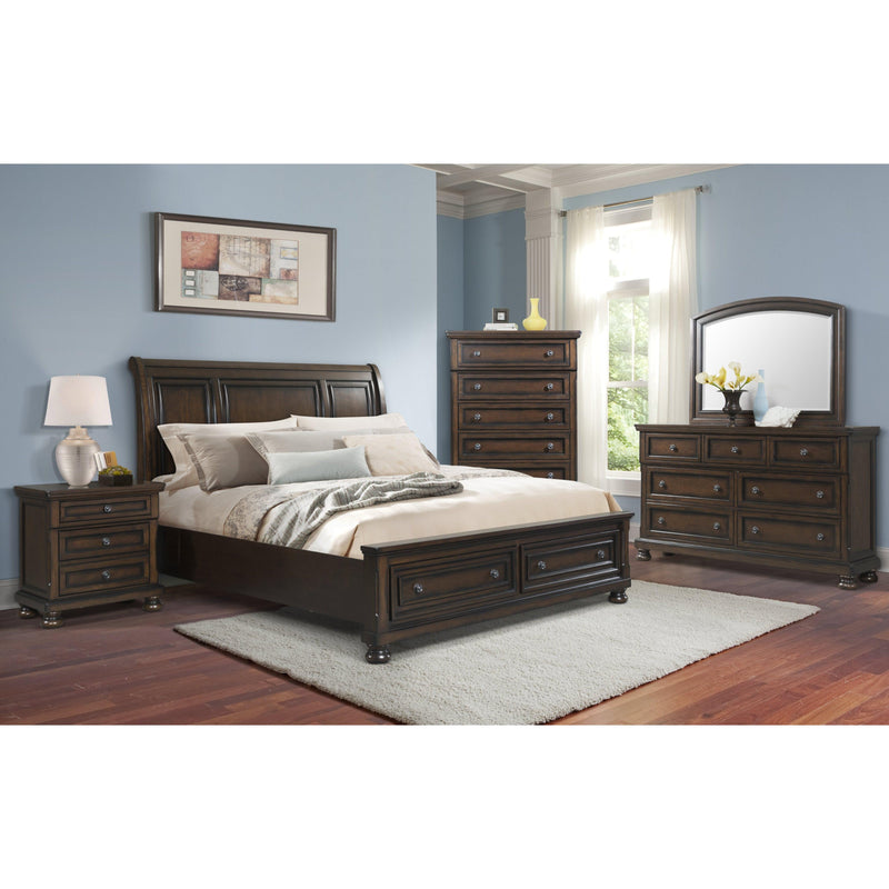 Elements International Kingston 3-Drawer Nightstand KT600NS IMAGE 7