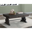  Elements International Stone Coffee Table TST100CT IMAGE 4