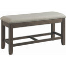  Elements International Colorado Counter Height Bench DCO100CBN IMAGE 1