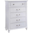  Elements International Alana 5-Drawer Kids Chest AN700CH IMAGE 1