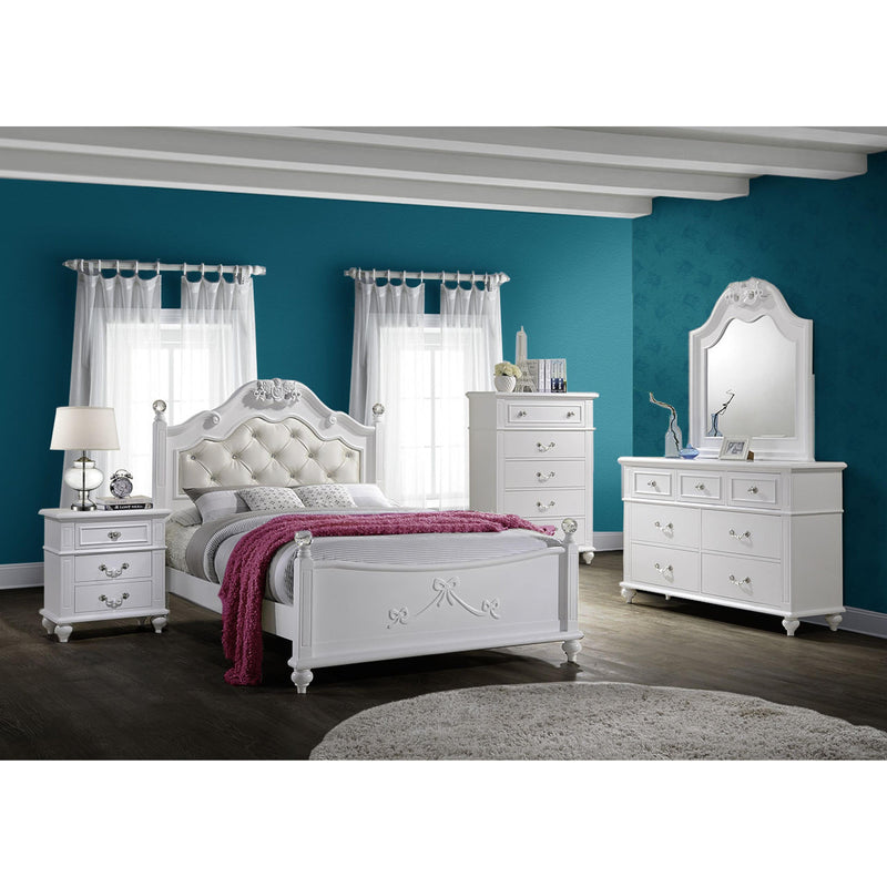  Elements International Alana 5-Drawer Kids Chest AN700CH IMAGE 3