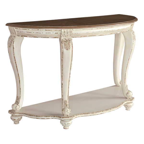  Signature Design by Ashley Realyn Sofa Table T743-4 IMAGE 1