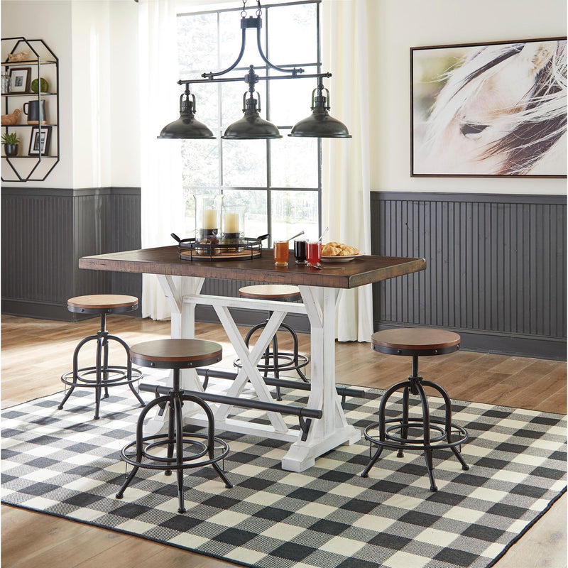  Signature Design by Ashley Valebeck Adjustable Height Stool D546-224 IMAGE 3