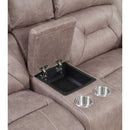 Steve Silver Furniture Aria Power Reclining Fabric Loveseat AA950LS IMAGE 4