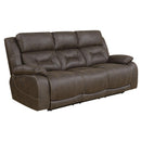 Steve Silver Furniture Aria Power Reclining Leather Look Sofa AA950SBN IMAGE 1