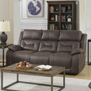 Steve Silver Furniture Aria Power Reclining Leather Look Sofa AA950SBN IMAGE 3
