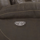 Steve Silver Furniture Aria Power Reclining Leather Look Sofa AA950SBN IMAGE 4