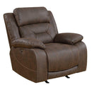 Steve Silver Furniture Aria Power Leather Look Recliner AA950CBN IMAGE 1