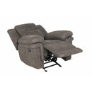 Steve Silver Furniture Anastasia Glider Fabric Recliner AT850C IMAGE 2