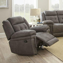 Steve Silver Furniture Anastasia Glider Fabric Recliner AT850C IMAGE 3