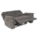 Steve Silver Furniture Dakota Reclining Polyurethane Loveseat DK850L IMAGE 2