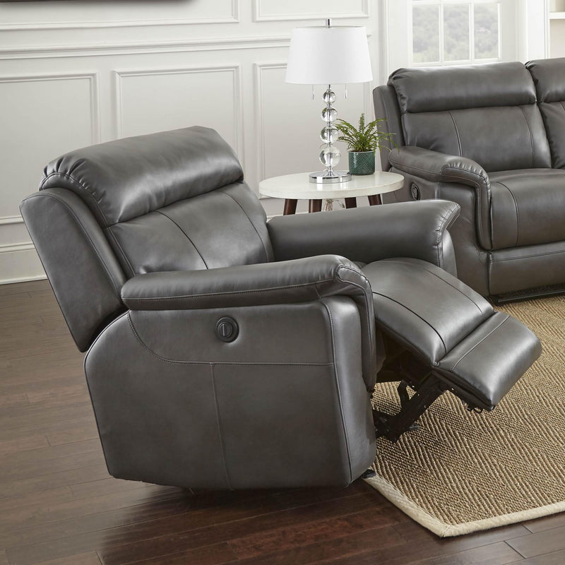Steve Silver Furniture Dakota Glider Polyurethane Recliner DK850C IMAGE 3