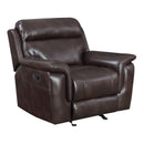 Steve Silver Furniture Dakota Glider Polyurethane Recliner DK850CC IMAGE 1
