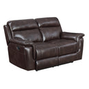 Steve Silver Furniture Dakota Reclining Polyurethane Loveseat DK850LC IMAGE 1