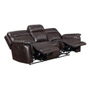 Steve Silver Furniture Dakota Reclining Polyurethane Sofa DK850SC IMAGE 2