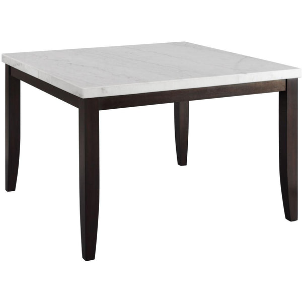 Steve Silver Furniture Square Francis Counter Height Dining Table with Marble Top FC5454MT/FC600TL IMAGE 1