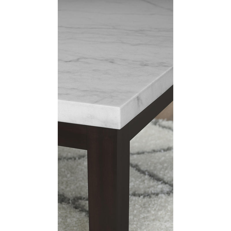 Steve Silver Furniture Square Francis Counter Height Dining Table with Marble Top FC5454MT/FC600TL IMAGE 2