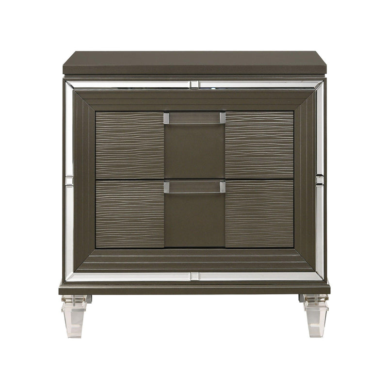  Elements International Twenty Nine 2-Drawer Nightstand TN600NS IMAGE 1