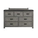  Elements International Wade 7-Drawer Dresser WE600DR IMAGE 1