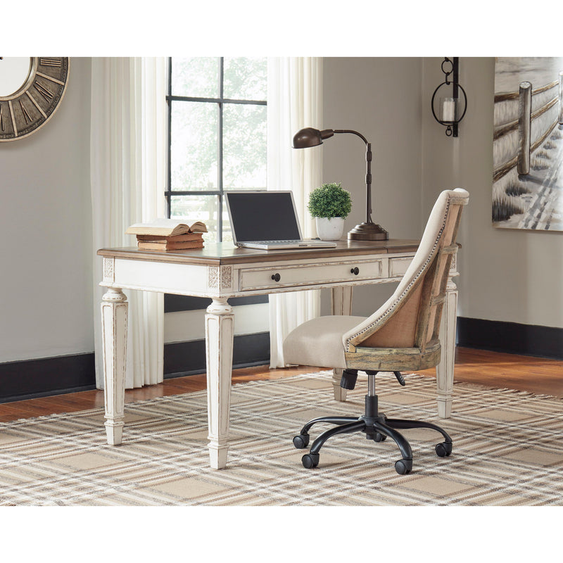 Signature Design by Ashley Realyn H743-134 Home Office Lift Top Desk IMAGE 5