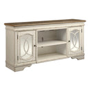  Signature Design by Ashley Realyn TV Stand with Cable Management W743-68 IMAGE 1