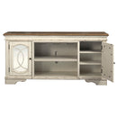  Signature Design by Ashley Realyn TV Stand with Cable Management W743-68 IMAGE 2
